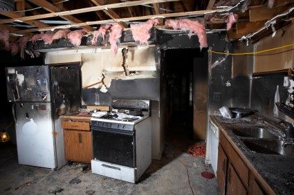 Fire damage repair by Premier Restoration Service LLC